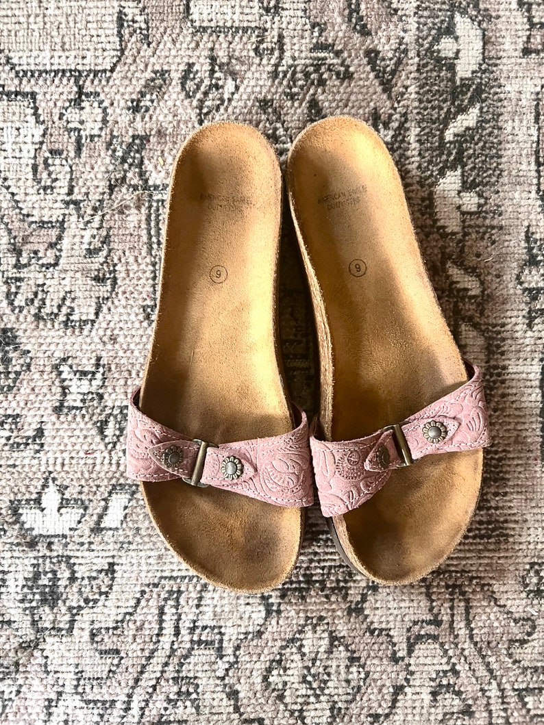 Vintage 1990s 90s American Eagle Birkenstock Style Lavender - Etsy