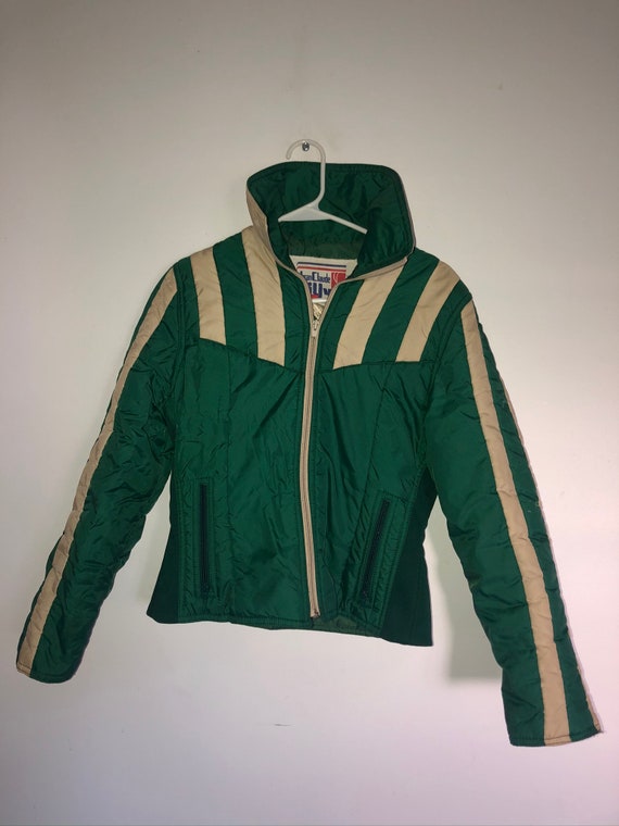 A1 vintage green tan 1970s Kelso that 70s show ski
