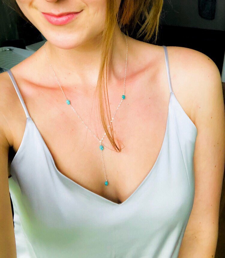 Turquoise 2024 lariat necklaces