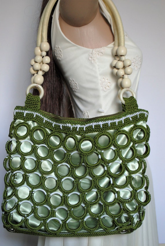 crochet ring bag