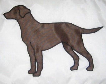 Brown Labrador Retriever Dog Flag (Various Colors/Sizes): High Quality, Hand Sewn, Nautical, Boat, Porch, House, Outdoor Flag