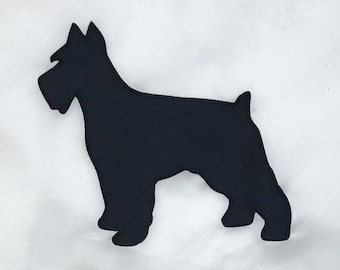 シュナウザーの手縫い犬用国旗：アメリカ製