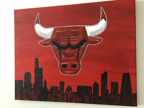 1966 Chicago Bulls Artwork: Aluminum Wall Art