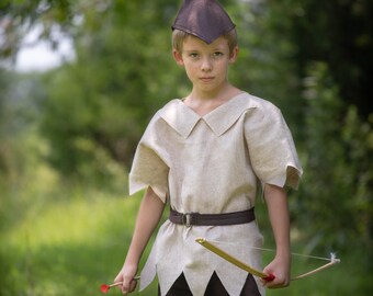 Re dei ladri Bambini Costume foresta alfiere predatori Costume Bambini Robin Hood Costume