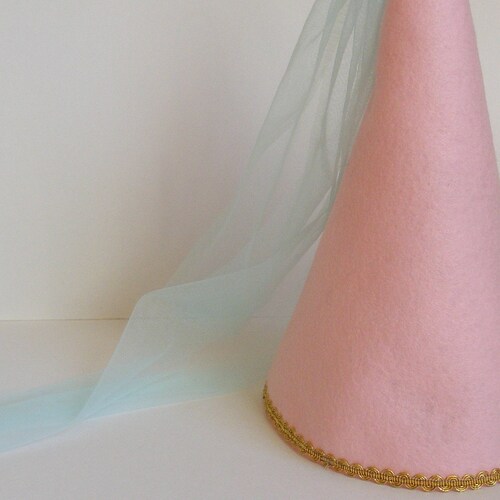 Princess Cone Hat Princess Veil Hat 