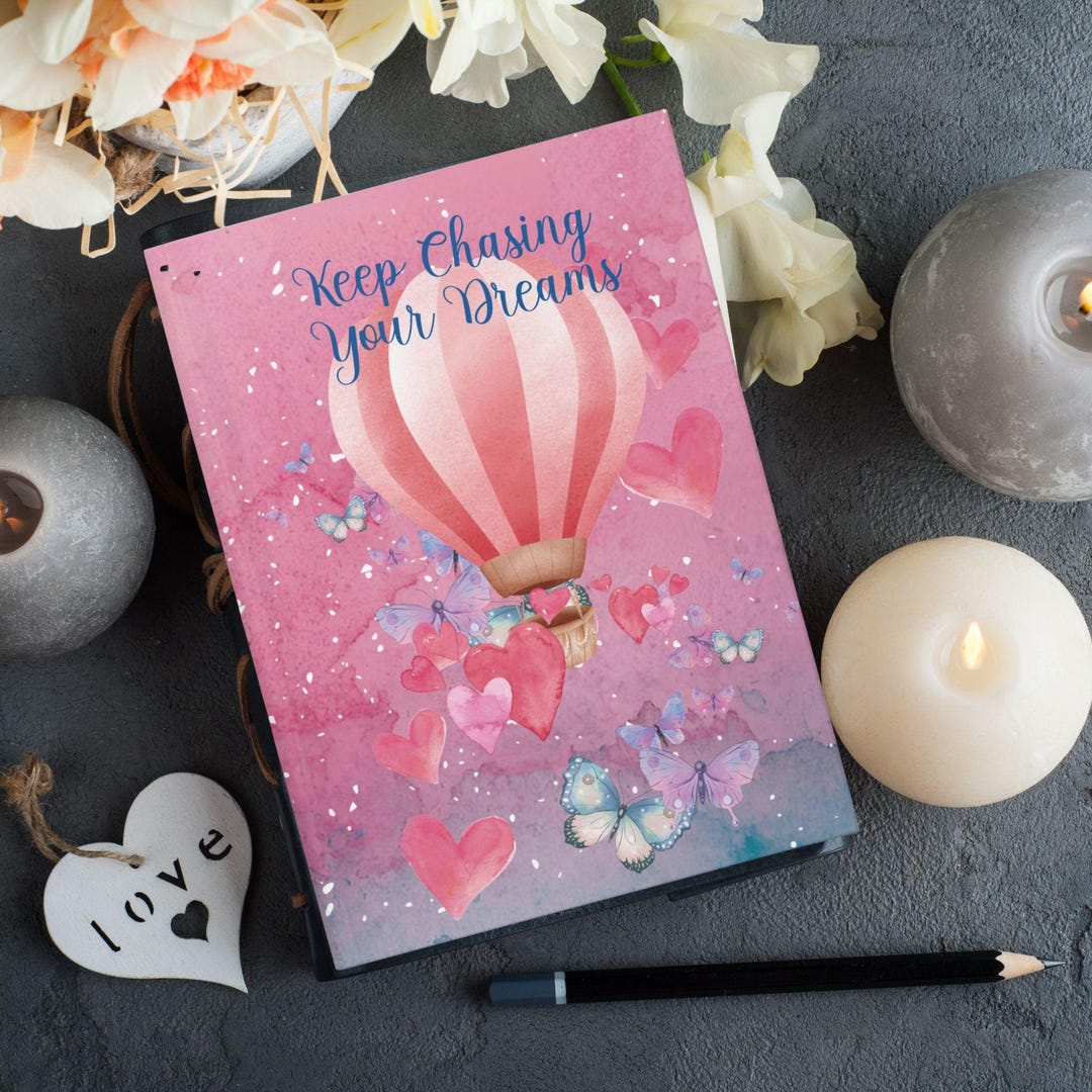 Keep Chasing Your Dreams Hardcover Journal - Etsy