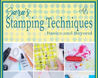 Sara's Stamping Techniques Basics & Beyond eBook