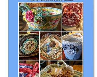 Make it Easy...Fabric Wrapped Rope Crafts eBook