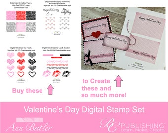 Valentine Digital Stamp Set