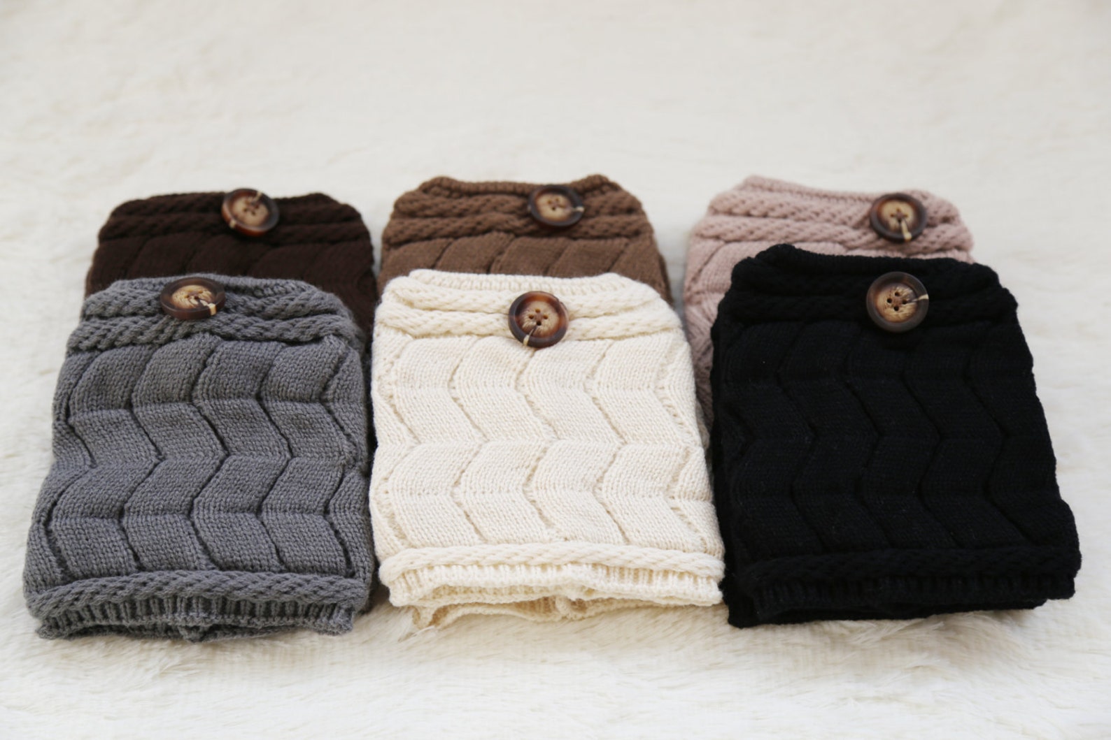 Womens Boot Cuffs Button Boot Cuffs Crochet Leg Warmers Etsy