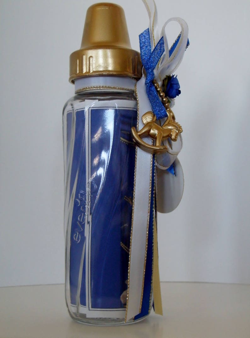 10 FABULOUS Royal Little Prince Glass Keepsake Baby Bottle Etsy