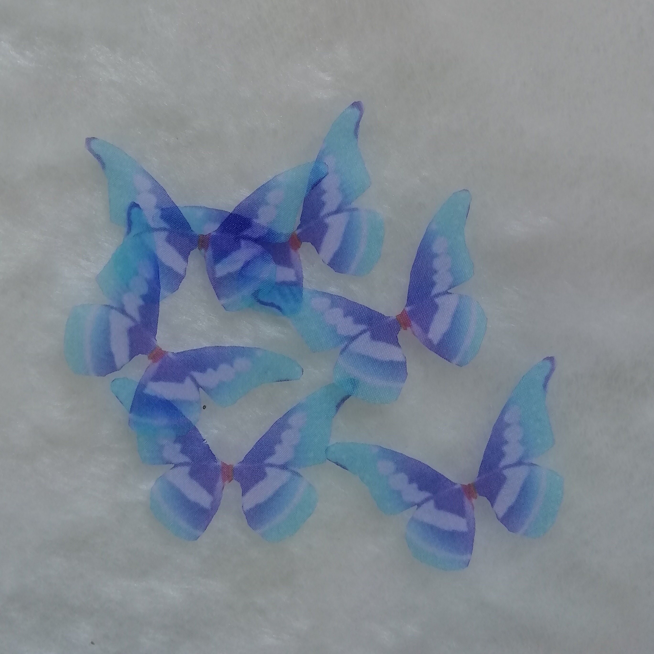 Silk Butterfly Wings Organza Butterfly Wings Fabric Etsy