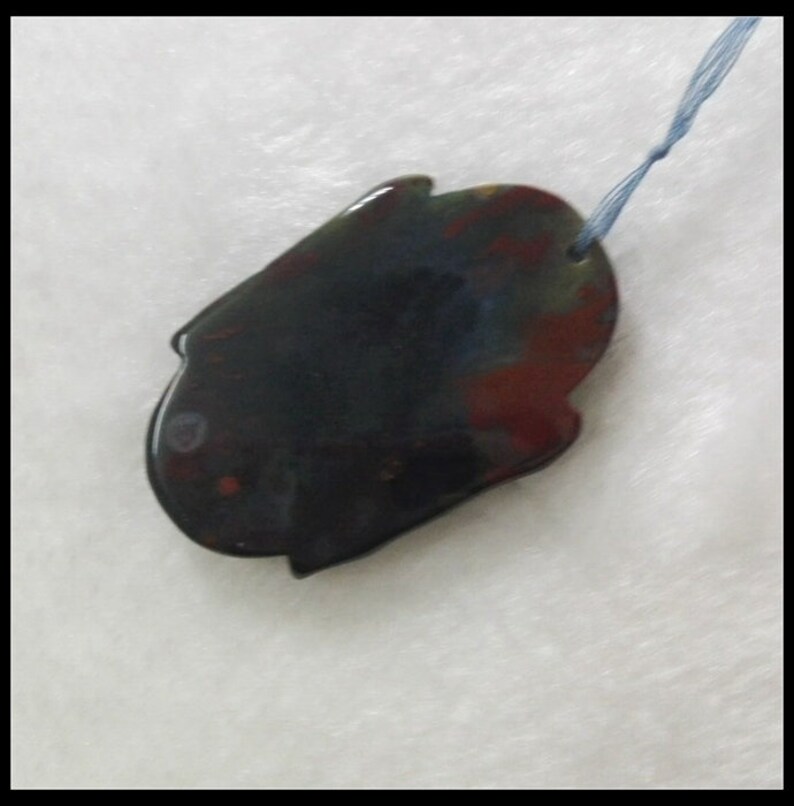 Men Pendant Buddha/&Evil Carved Gemstone Pendant.Men Gemstone Pendant.Women Gemstone 50*32*6 MM