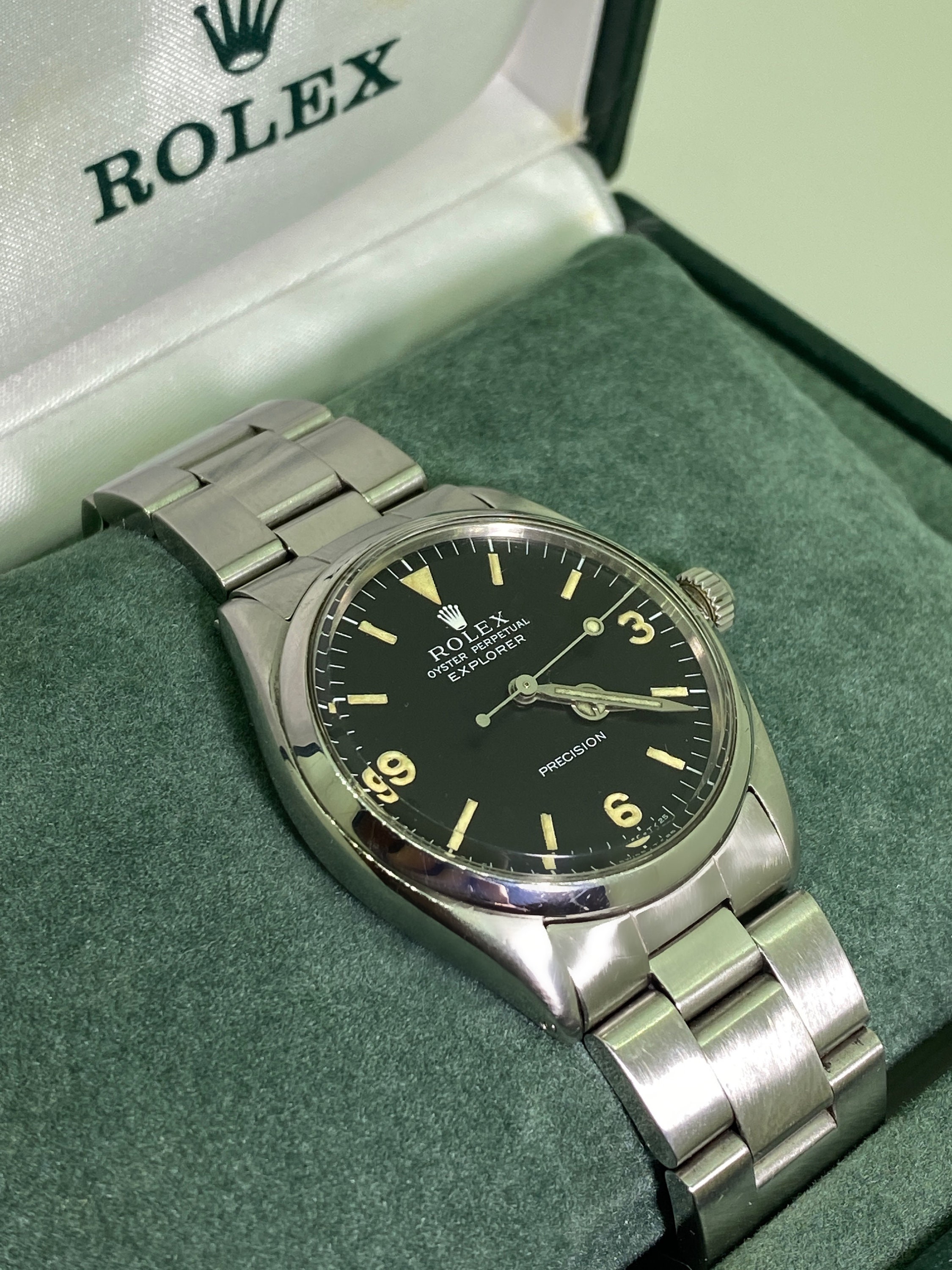 Rolex Explorer 5500 Rare Rolex Rolex Cal 1530 - Etsy