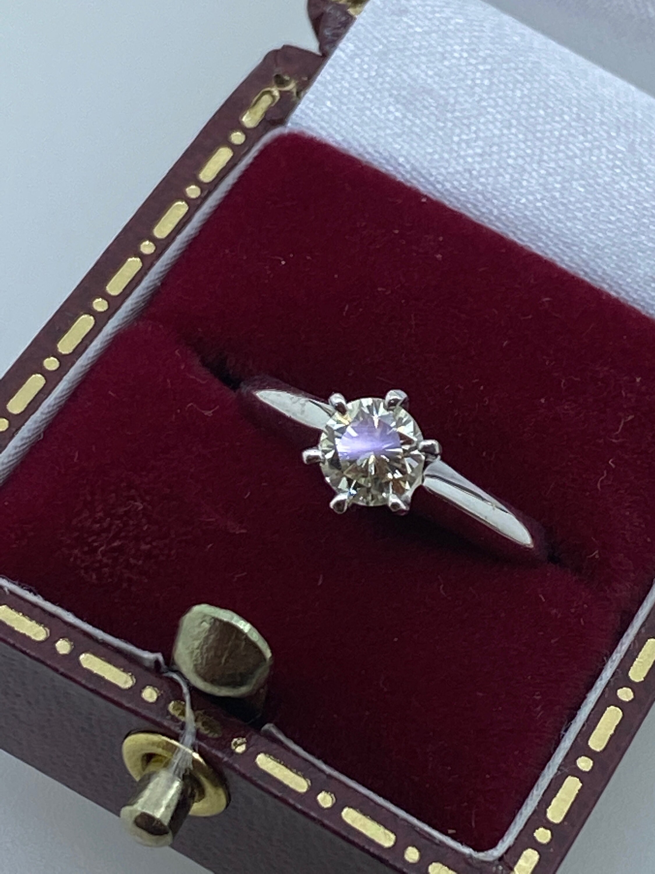 Half carat cheap diamond ring price