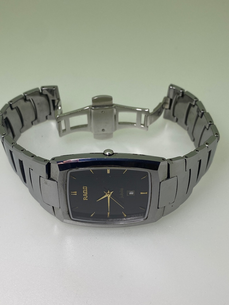 Rado Jubile Stainless Steel Tonneau-shaped Quartz Watch, Ref 180.0286.5 ...