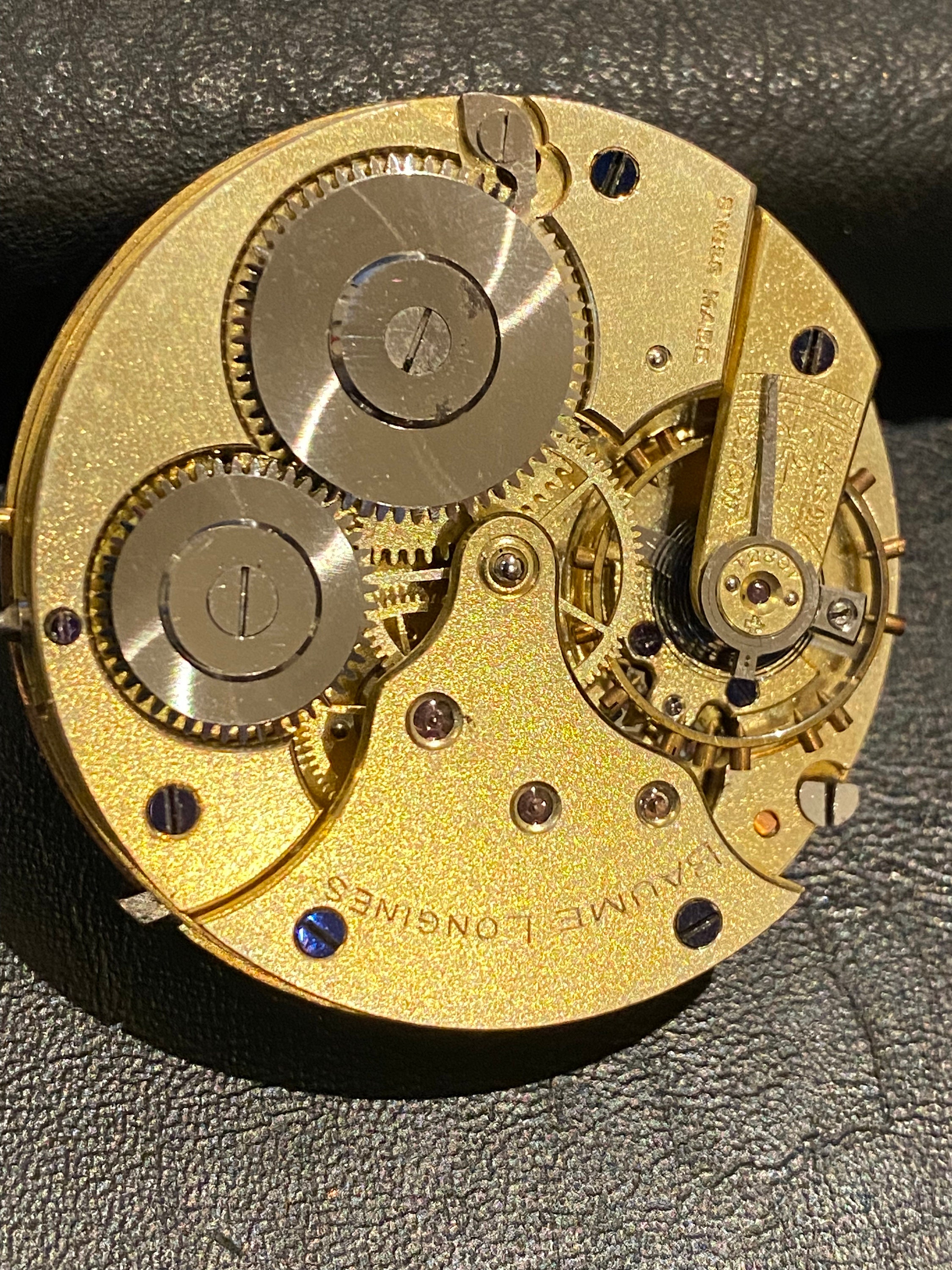 Baume Longines Pocket Watch Movement / Mechanism Etsy