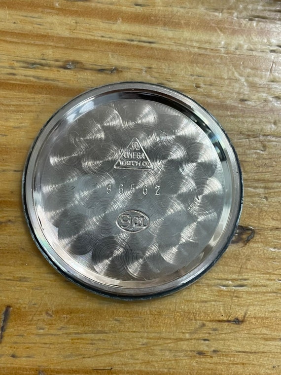 9K Gold Omega Manual Rare Caliber 420 Vintage 1950's … Gem