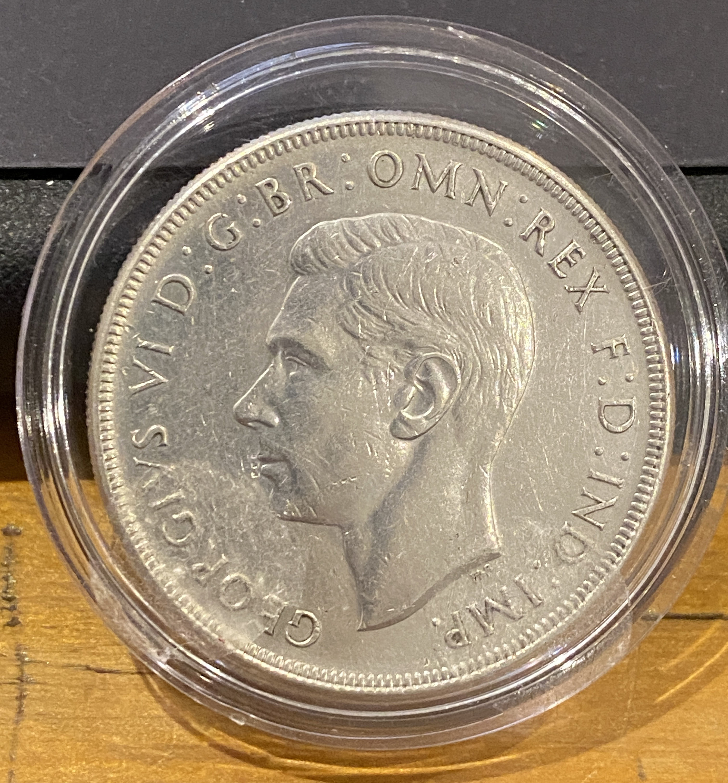 1937 One Crown VI Silver Australian Coin, Extra Fine. Etsy Australia