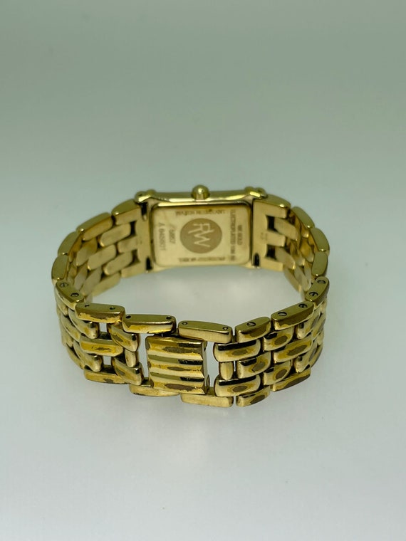 Raymond Weil Geneve 18K Vergoldete Rechteckuhr ref 5857. | Etsy