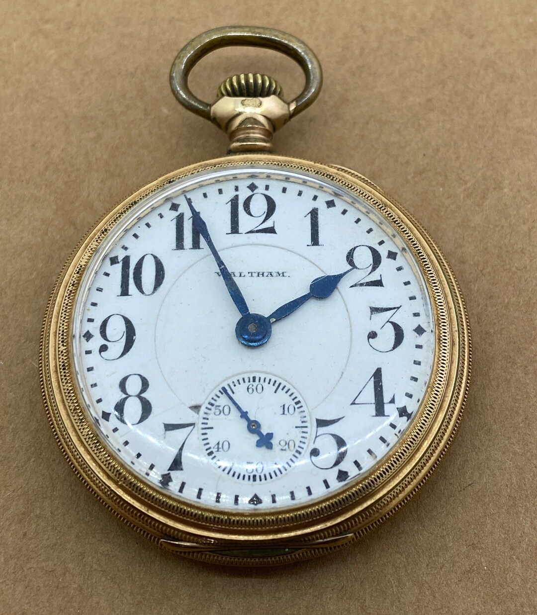 Waltham Vanguard 23 Jewels Railroad Openface Pocket Watch / C1900's