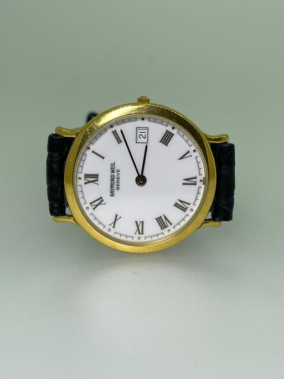 raymond weil geneve 18k gold