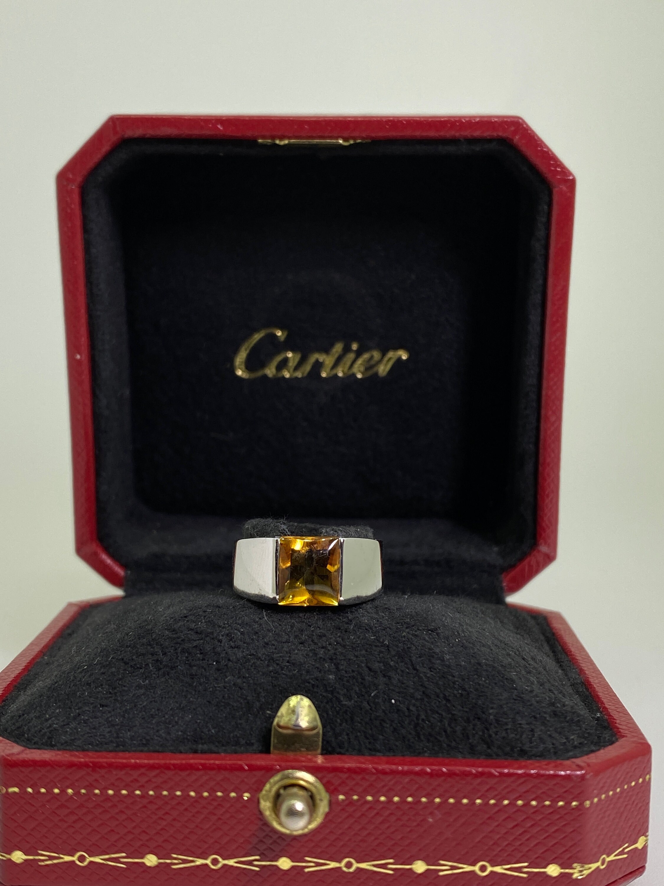 cartier square ring