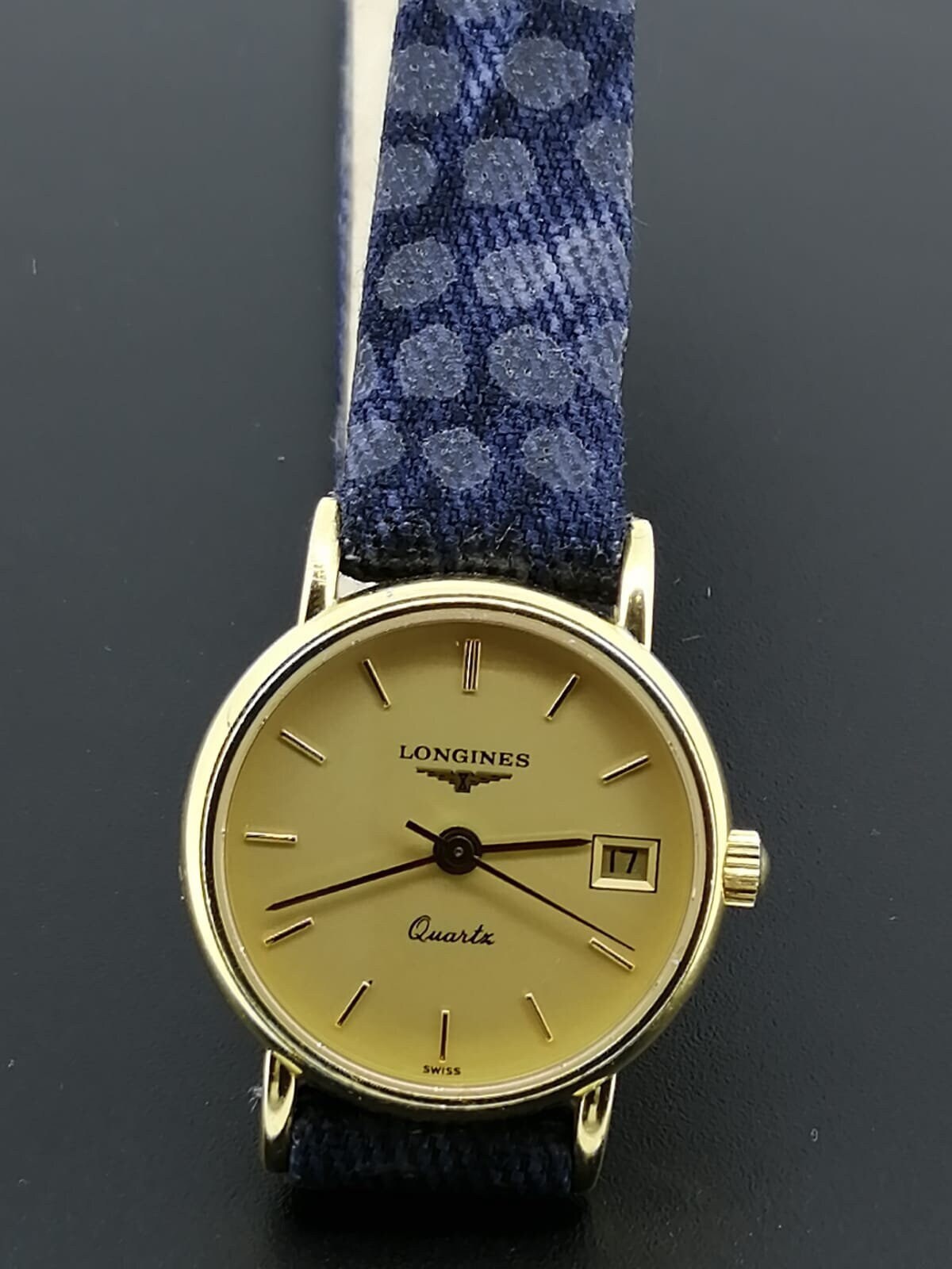 Longines quartz gold sale