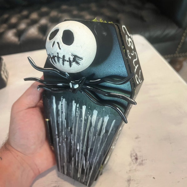 Jack Skellington Coffin Keepsake Box