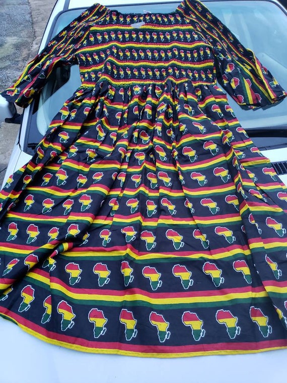 plus size kente dress