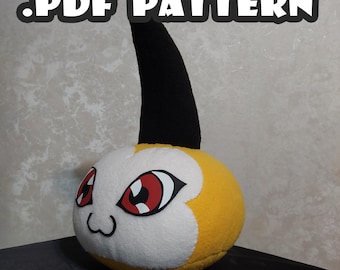 Tsuno Plüschtier-Schnittmuster .pdf Horn Virtuelles Monster