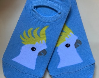 Cockatoo Sneaker Socks Cotton Blend