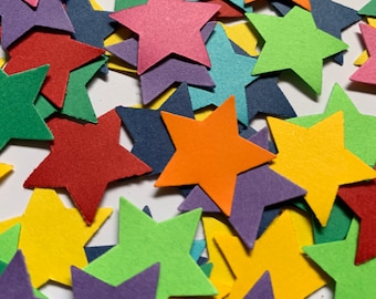 Star Confetti Scatters Mixed Multi Colored Stars Table Decoration, Event Confetti, Table Scatters, Baby Shower, Wedding Or Birthday