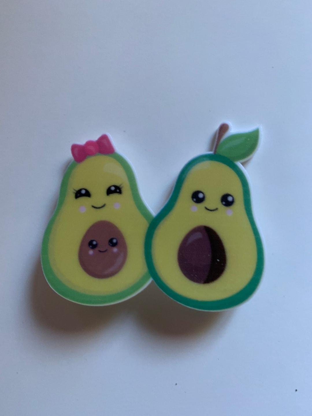 Avocado Couple Cute Acrylic Pin Brooch - Etsy