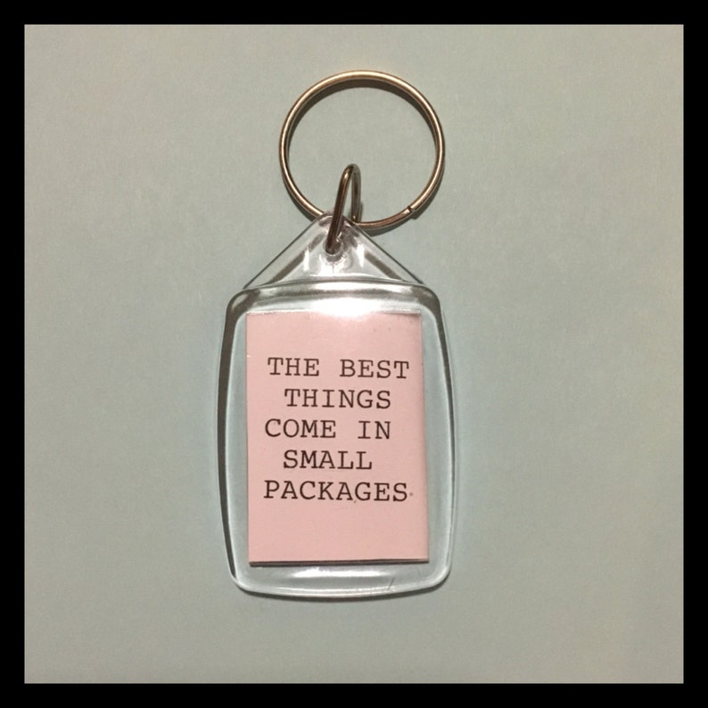 The Best Things Come in Small Packages Hand Typed Quote Etsy