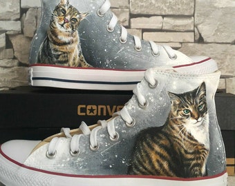 converse dipinte a mano walter