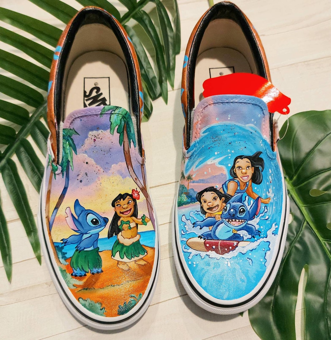 Lilo and stitch vans shoes clearance