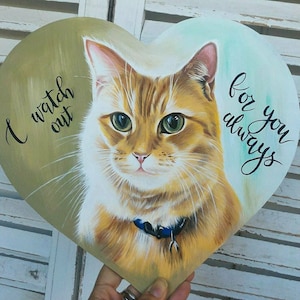 Cat portrait, pet portrait, dog portrait, pet painting, cat painting, pet memorial