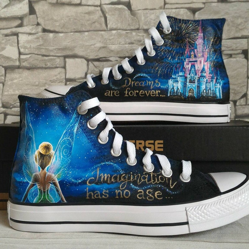 tinker bell adidas shoes