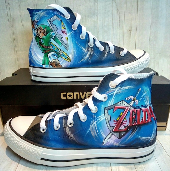 custom zelda converse