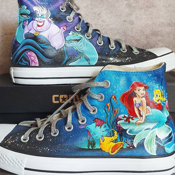 Little Mermaid Shoes Etsy
