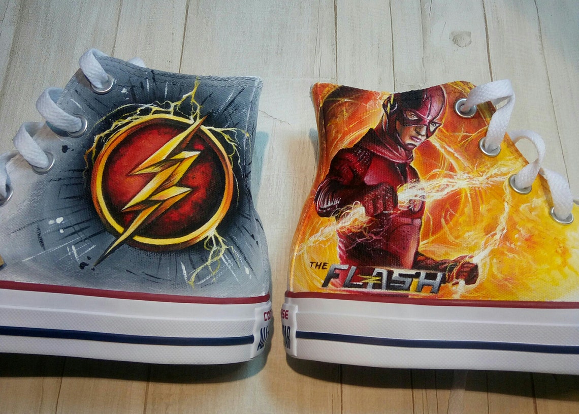 converse superhero shoes