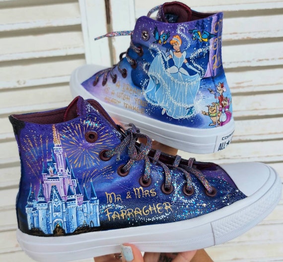 Harmonisch onhandig stropdas Cinderella schoenen Disney bruid Disney bruiloft aangepaste - Etsy België