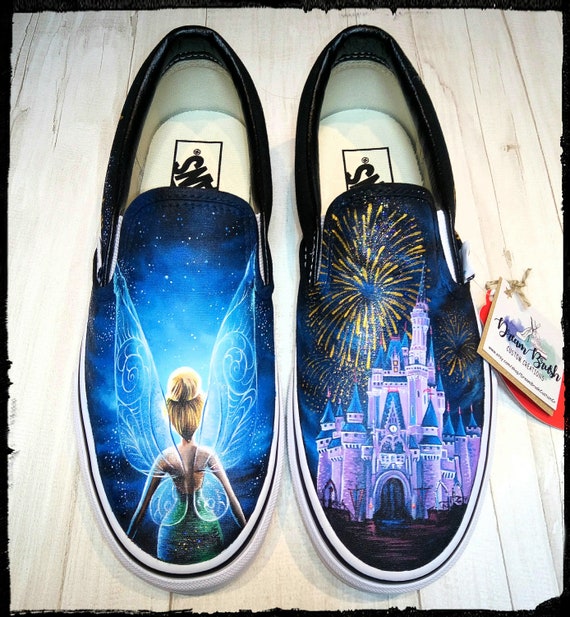 Disney Shoes Hand Painted Shoesdisney 