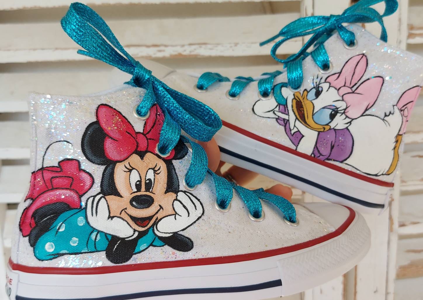 Minnie Mouse wieg kristal converse Schoenen Meisjesschoenen Sneakers & Sportschoenen 