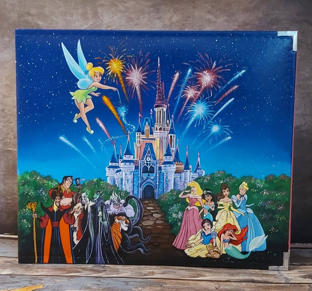 Disney Wedding, Custom Photo Album , Photo Album , Disney Gift Etsy