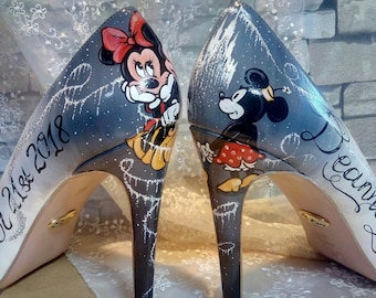 Mickey high hotsell heels