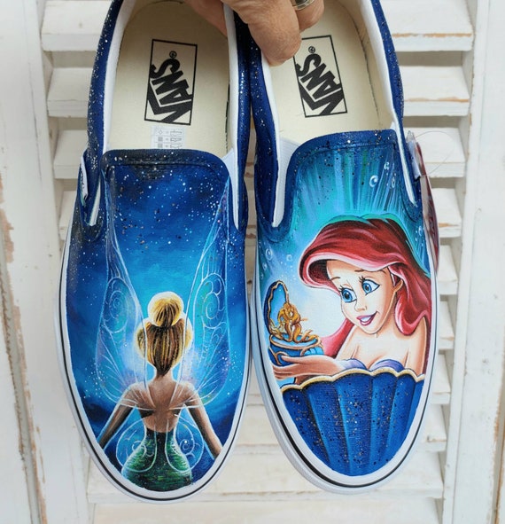 Disney Princesses Shoes Hand - Etsy