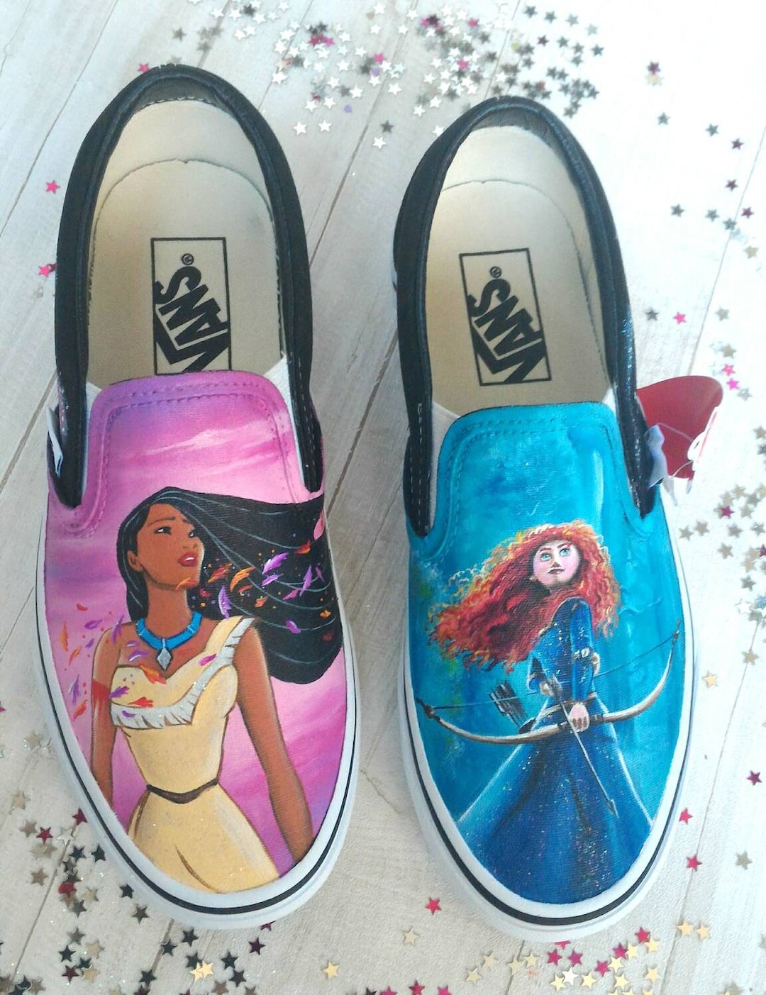 Disney Princess Shoes pocahontas Shoes brave Shoes disney Vans Shoes hand Painted Shoes disney Bride custom Disney Shoes Etsy Canada