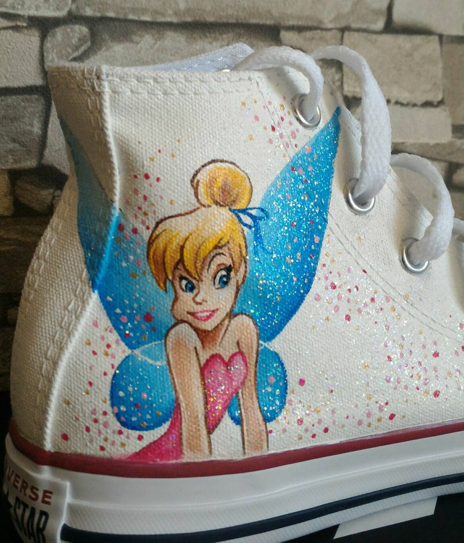 tinker bell adidas shoes